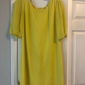 Neon Yellow GB Dress